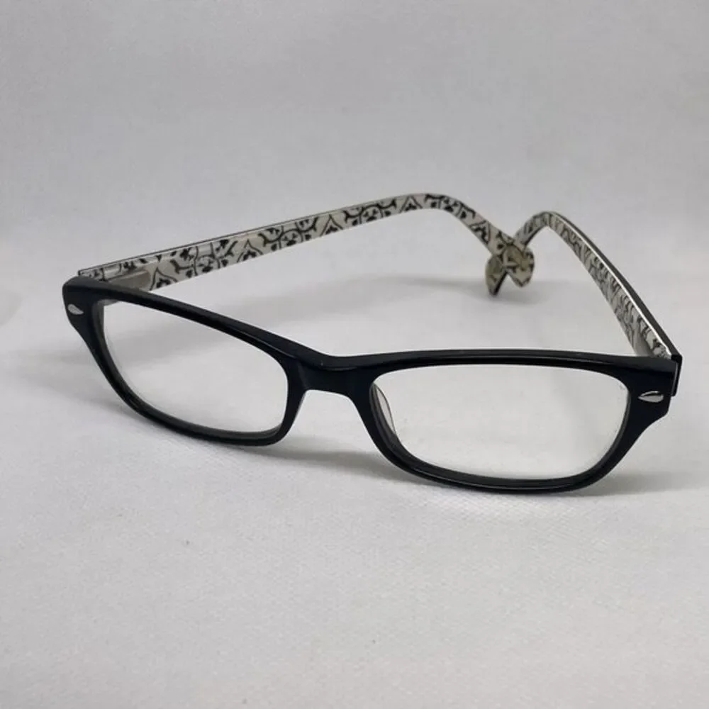 NRG Silver Dollar 135 R582 Eyeglasses Or Sunglasses FRAMES‎ ONLY Black & White